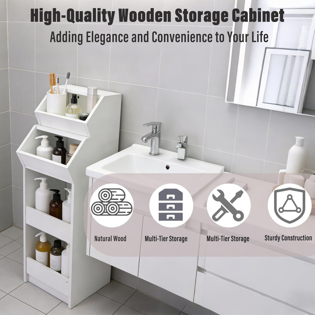 4-Tier Wooden Potato and Onion Storage Bin R50800