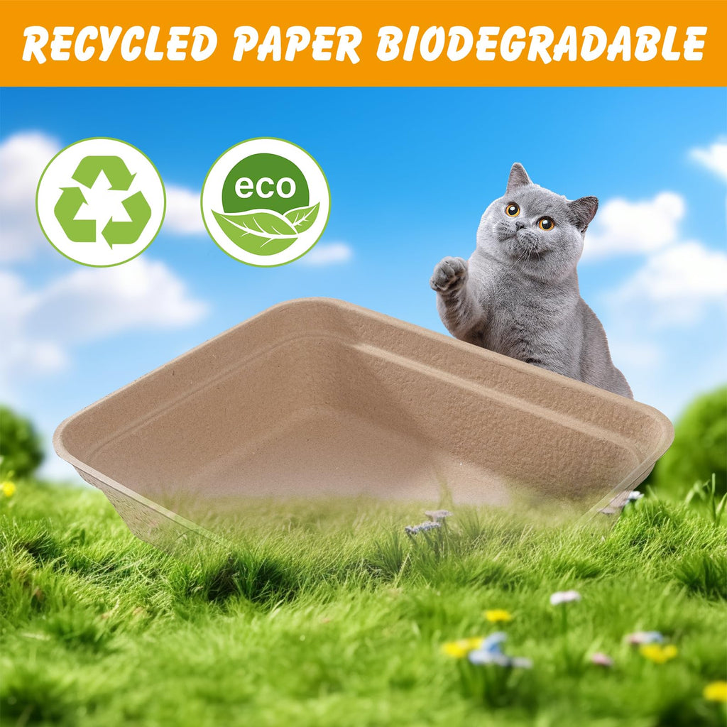 Disposable Cat Litter Box 9-Pack L3110