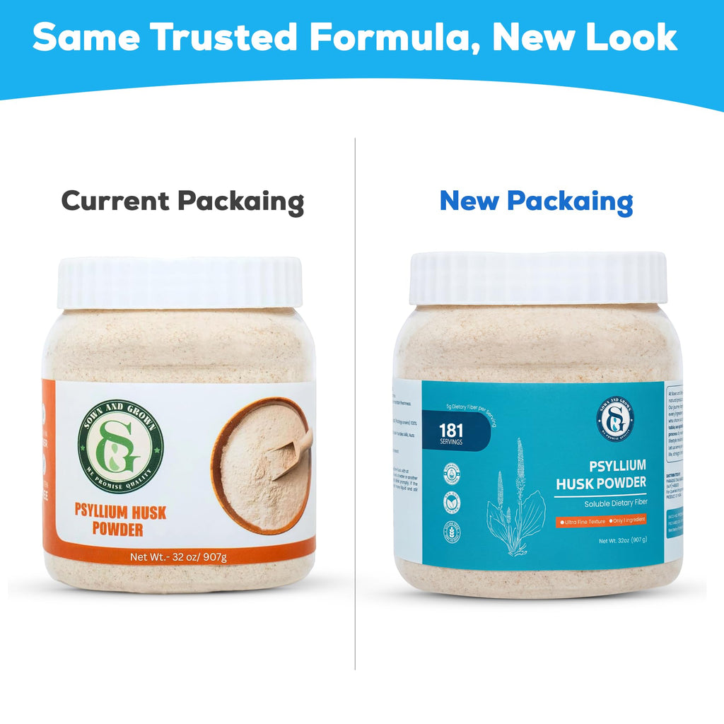 Psyllium Husk Powder 32oz Finely Ground R534389
