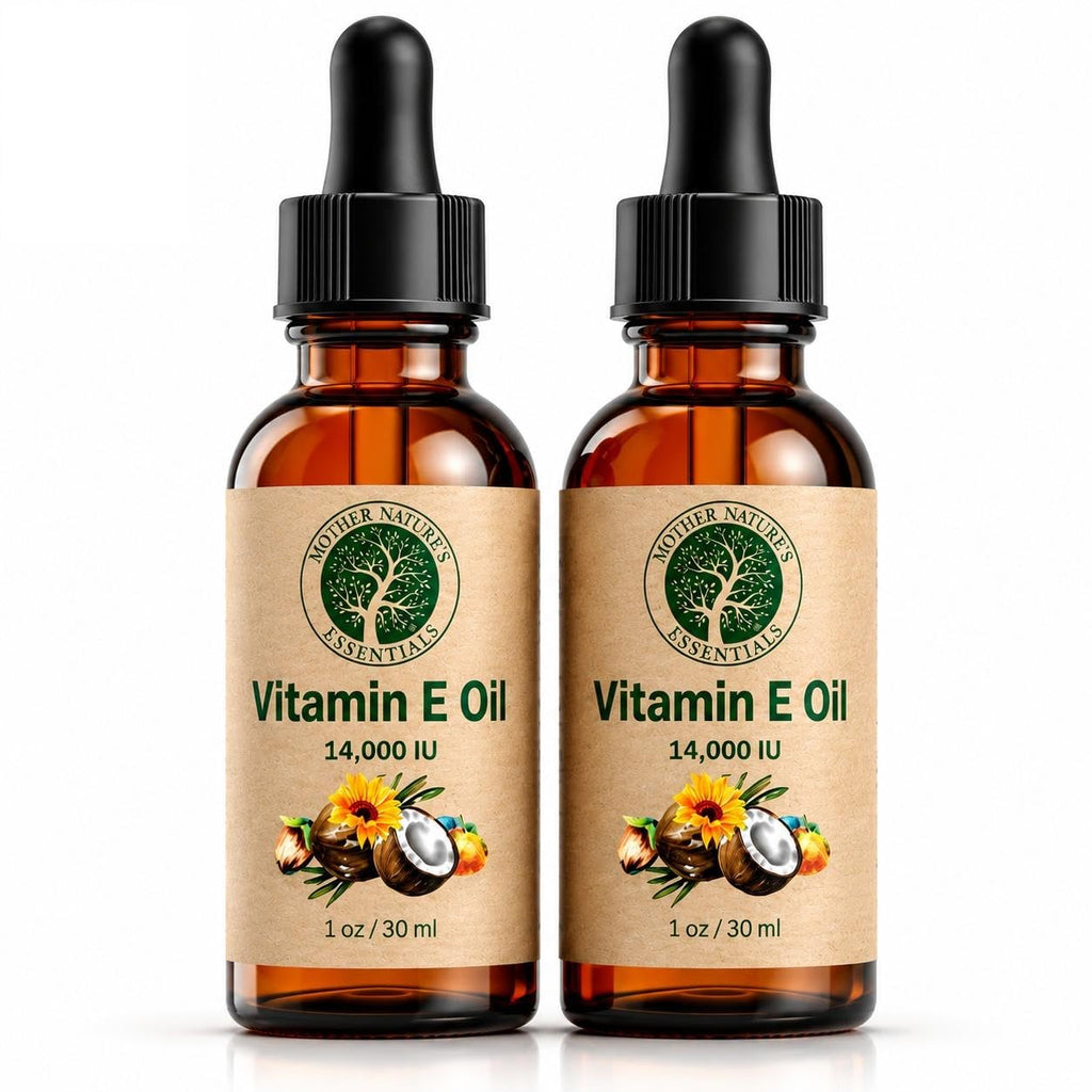 Vitamin E Oil with Jojoba & Coconut Oils + Vitamin C, 1 oz (2-Pack) U577867