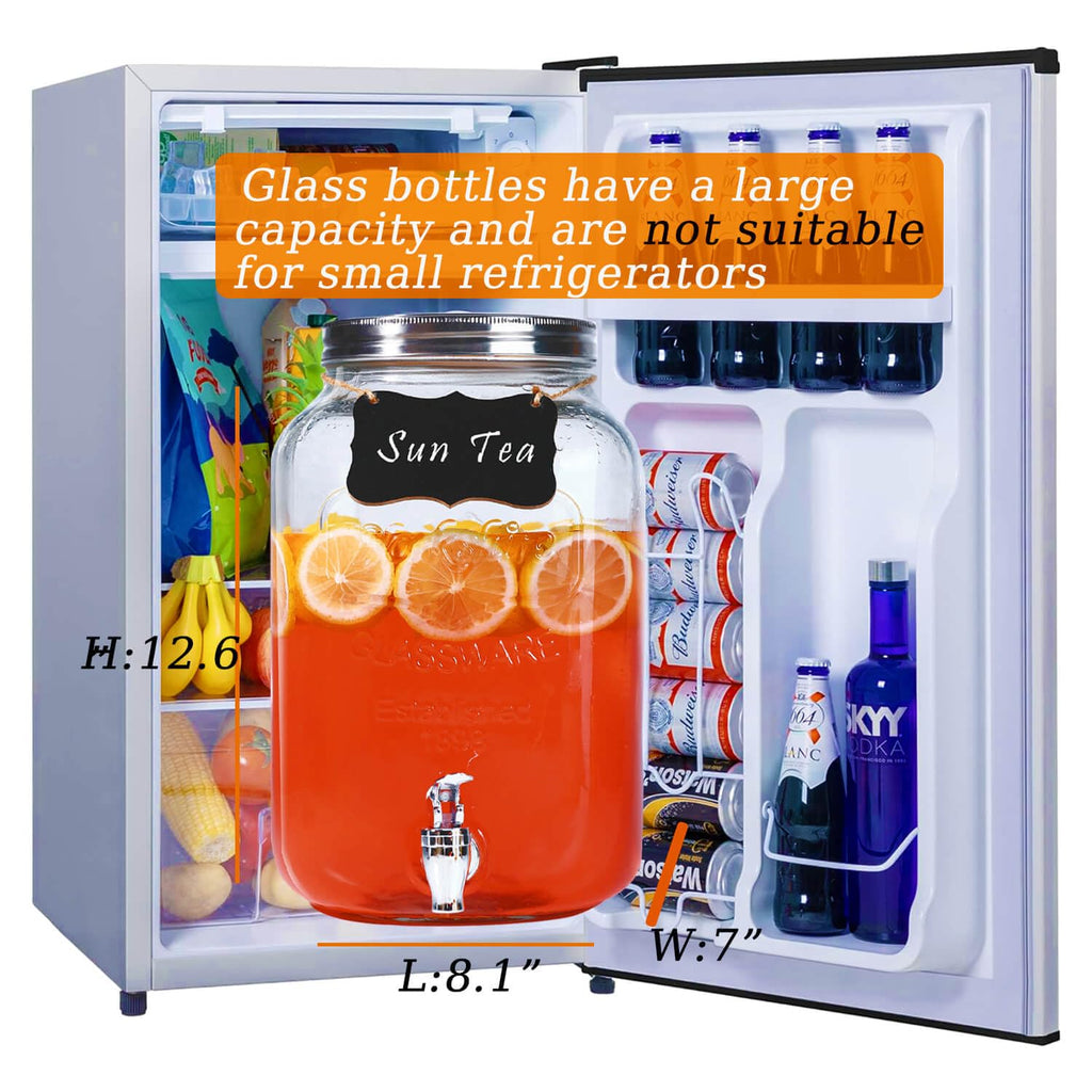 2 Gallon Drink Dispenser with Spigot and Fruit Infuser S971
