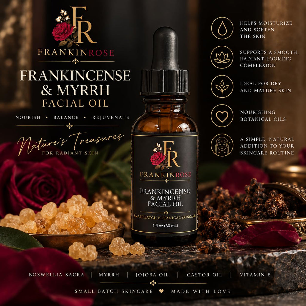 Frankincense & Myrrh Facial Oil 1 oz H503