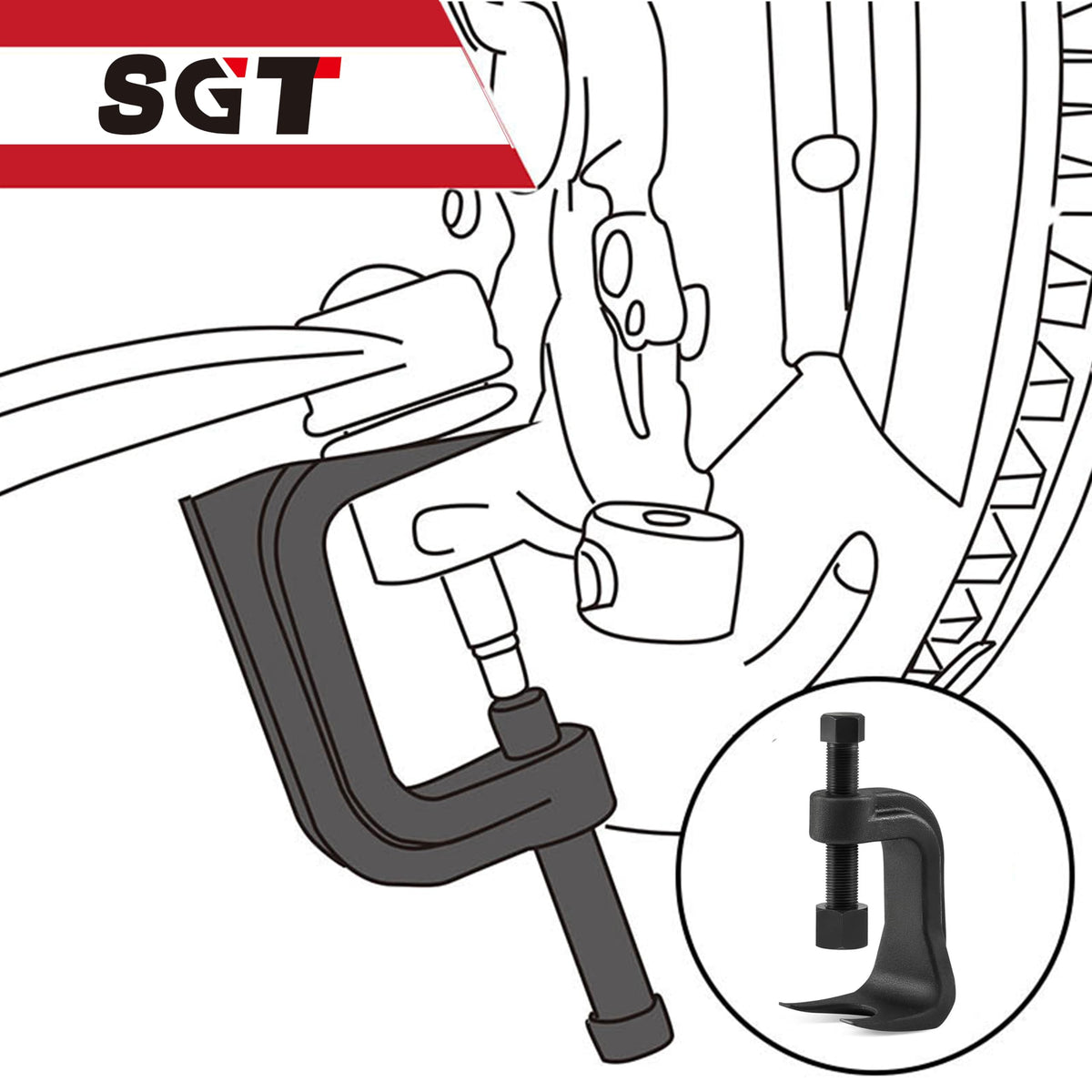 Ball Joint Separator Tool Kit M4451