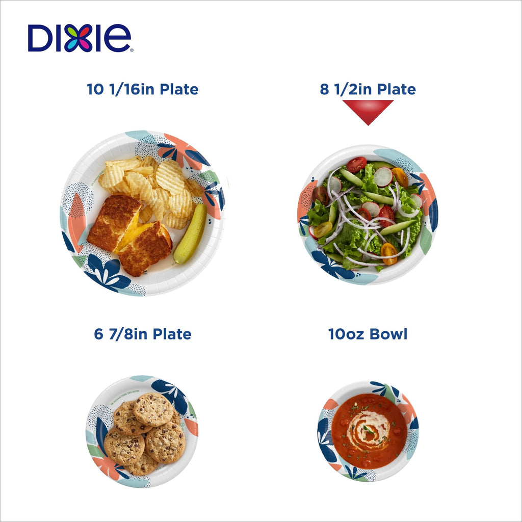 8.5 Inch 90 Count Disposable Paper Plates S109646
