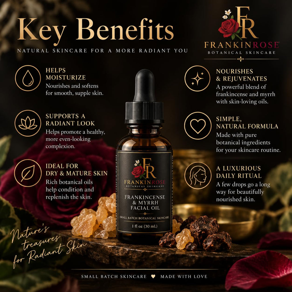 Frankincense & Myrrh Facial Oil 1 oz H503