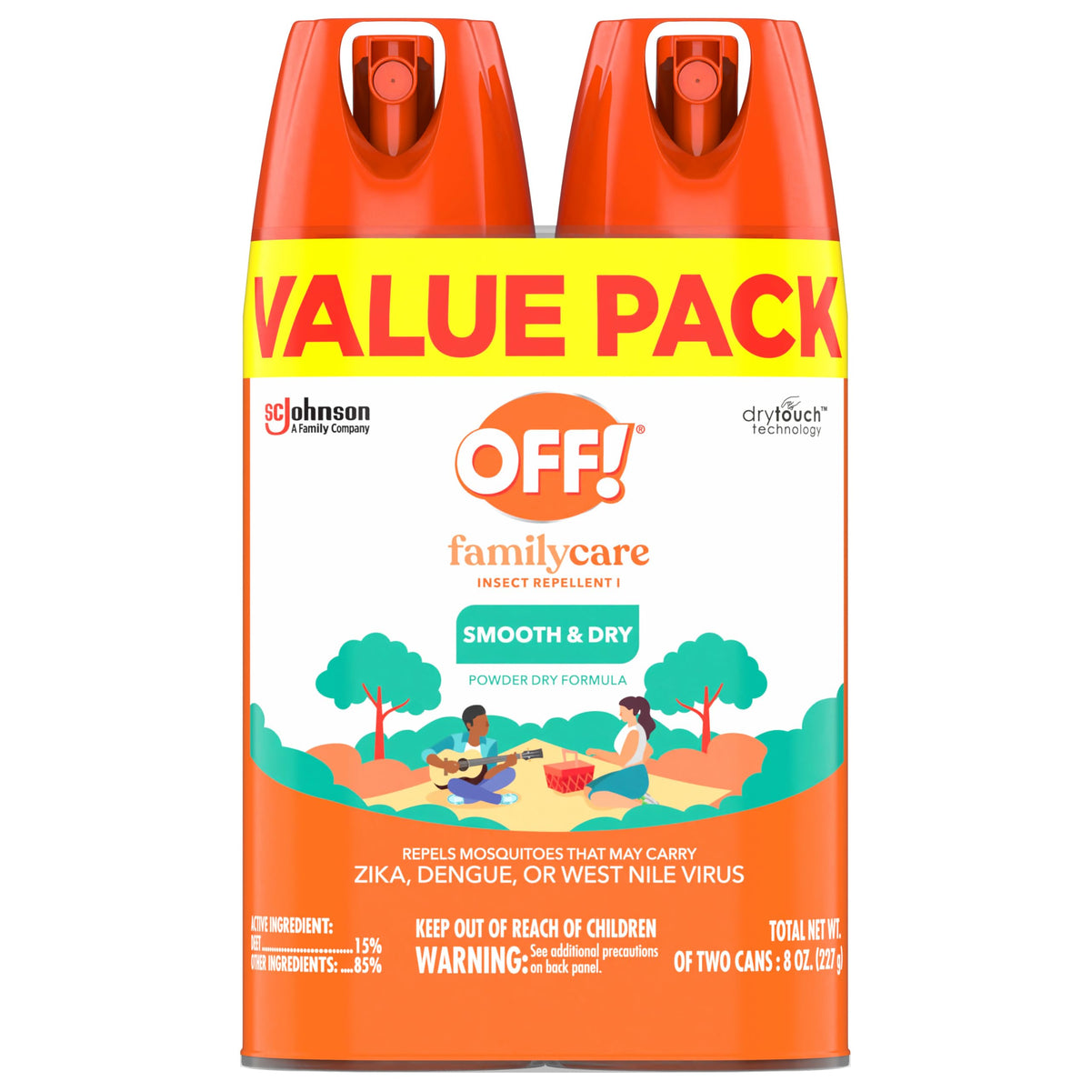 Insect & Mosquito Repellent Bug Spray 4 oz 2-Pack R959632