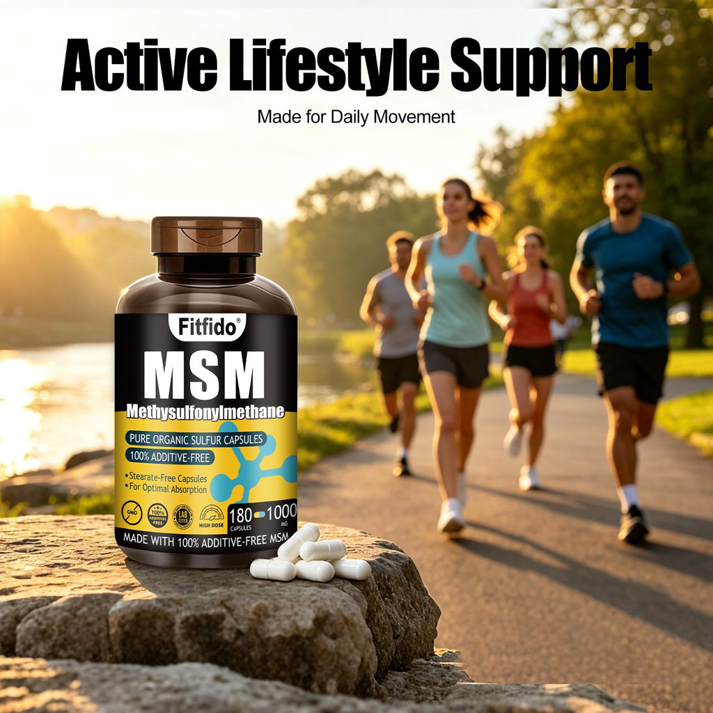 MSM Capsules 1000mg 180 Count E519649