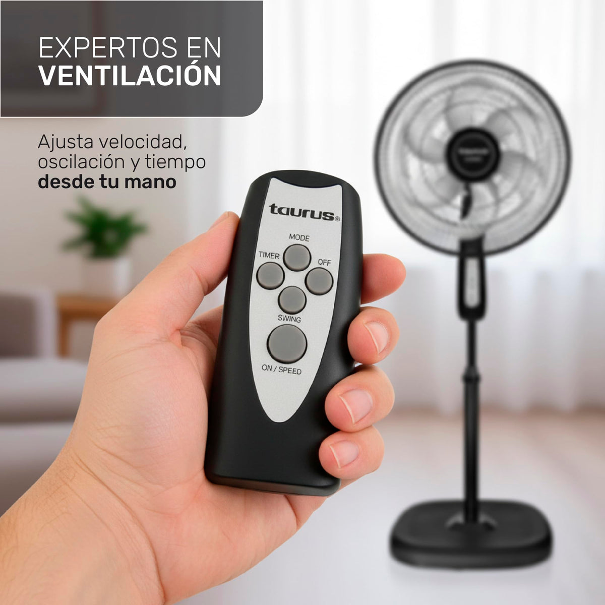 16" Oscillating Pedestal Fan with Remote L974508
