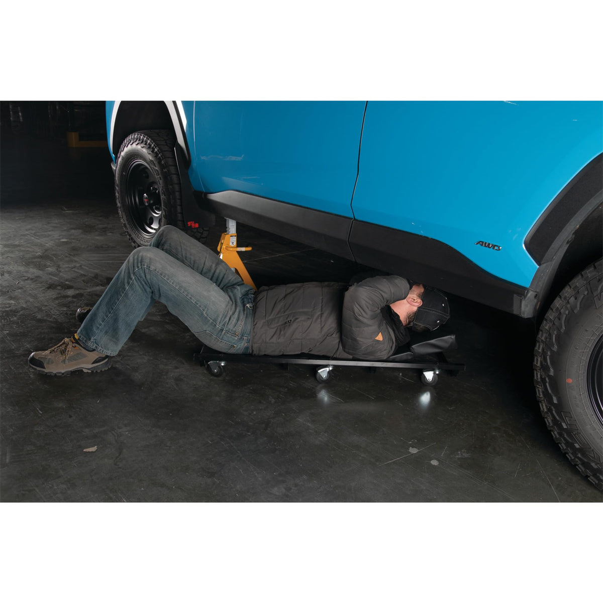 40 in. 6-Caster Rolling Shop Creeper L88382