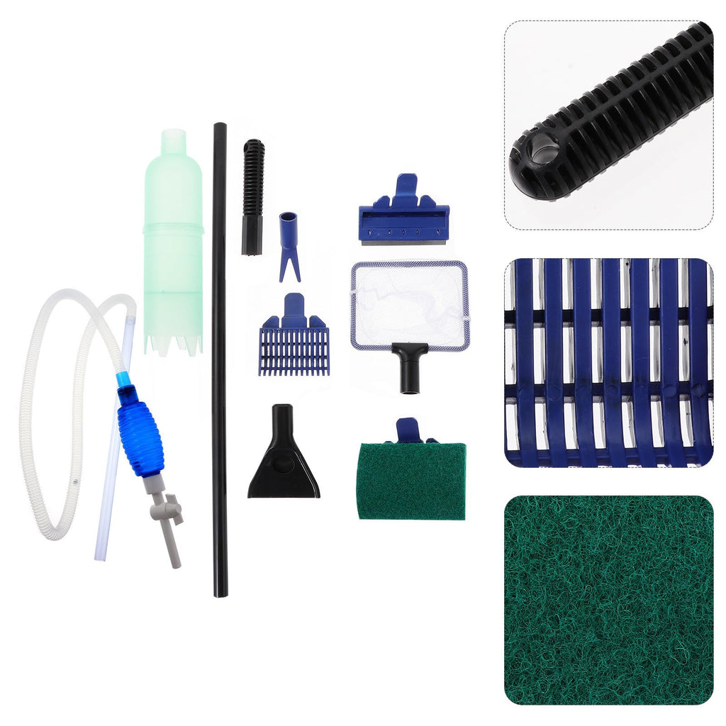 Aquarium Cleaning Tool Set with 5 in 1 Brush Q939273