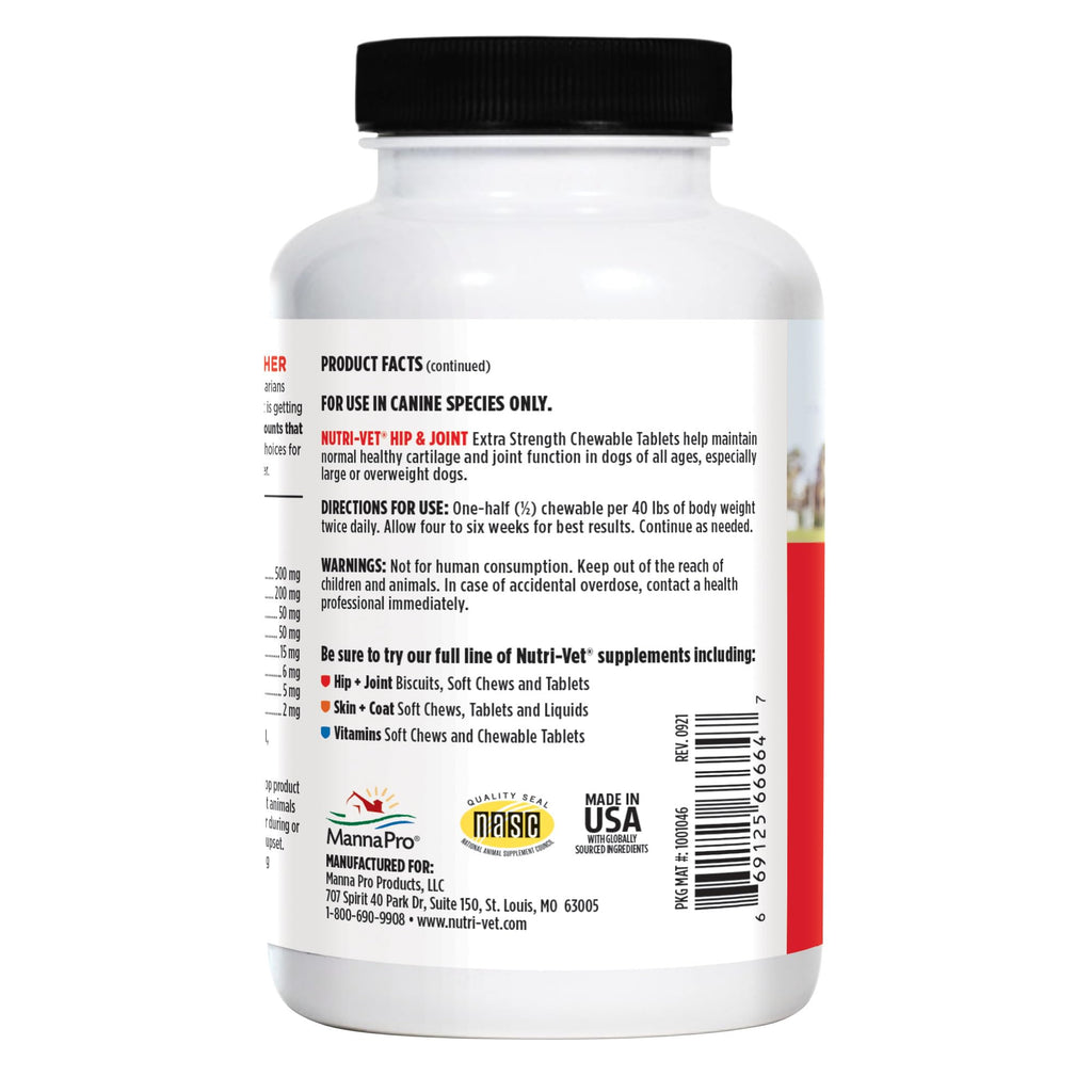 500mg Glucosamine Hip & Joint Supplement, 120 Ct F9138
