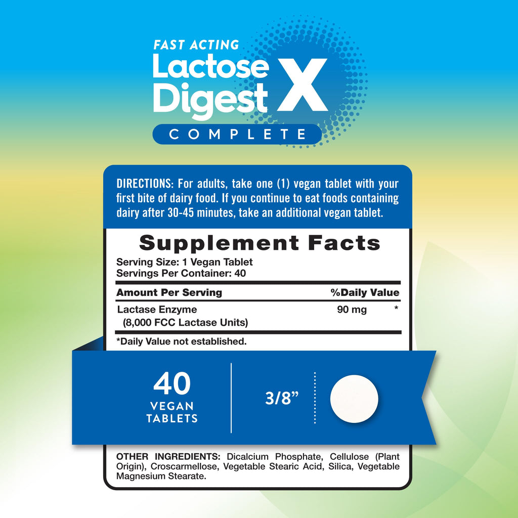 Lactose Digest Pills E728