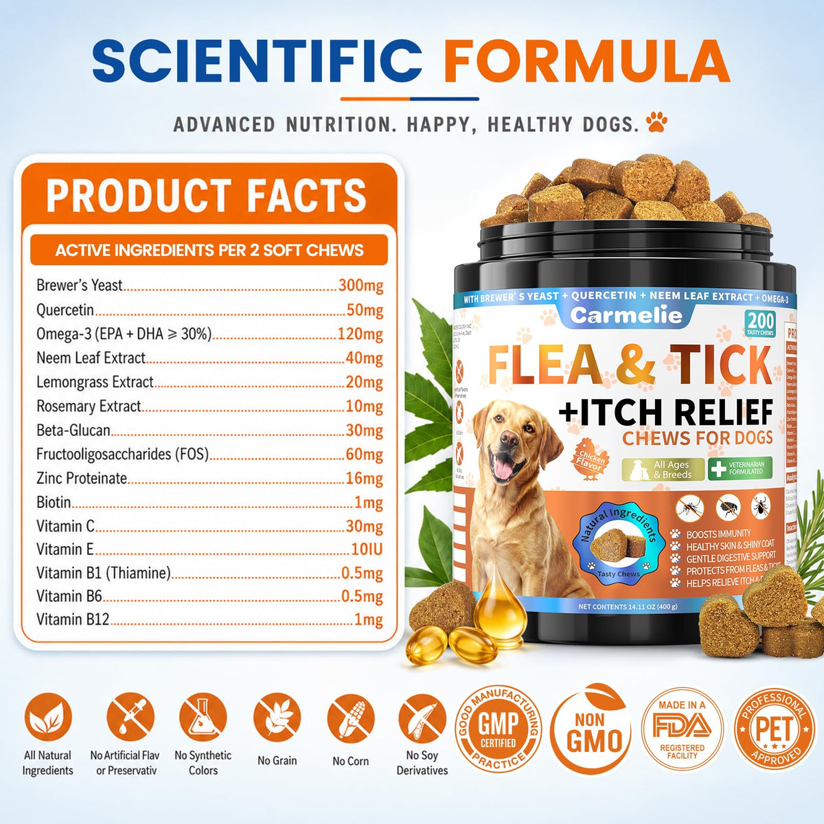 Flea and Tick Chews L169