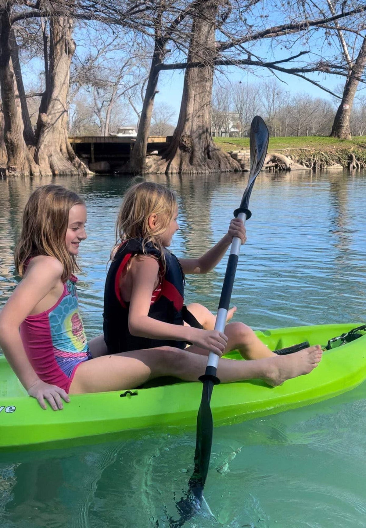 Kids Kayak Paddle Double-Sided Oars P219