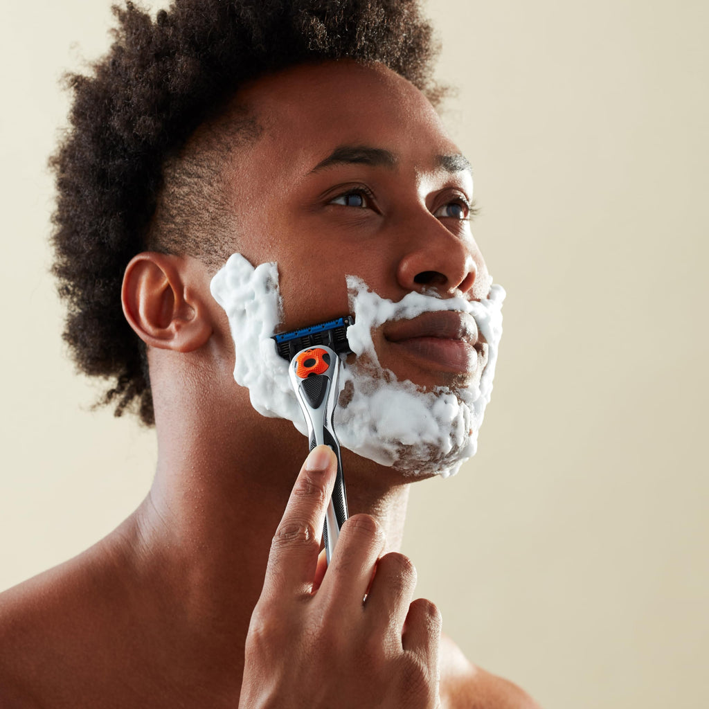 5-Blade Razor with Beard Trimmer and 2 Cartridges I689403