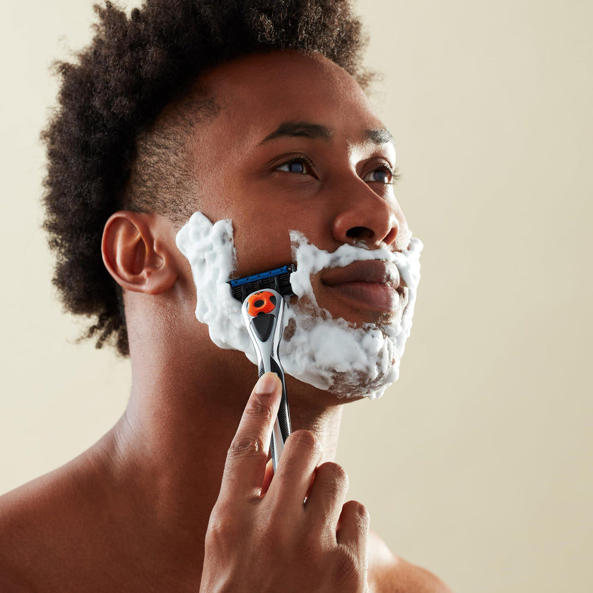 5-Blade Razor with Beard Trimmer and 2 Cartridges I689403