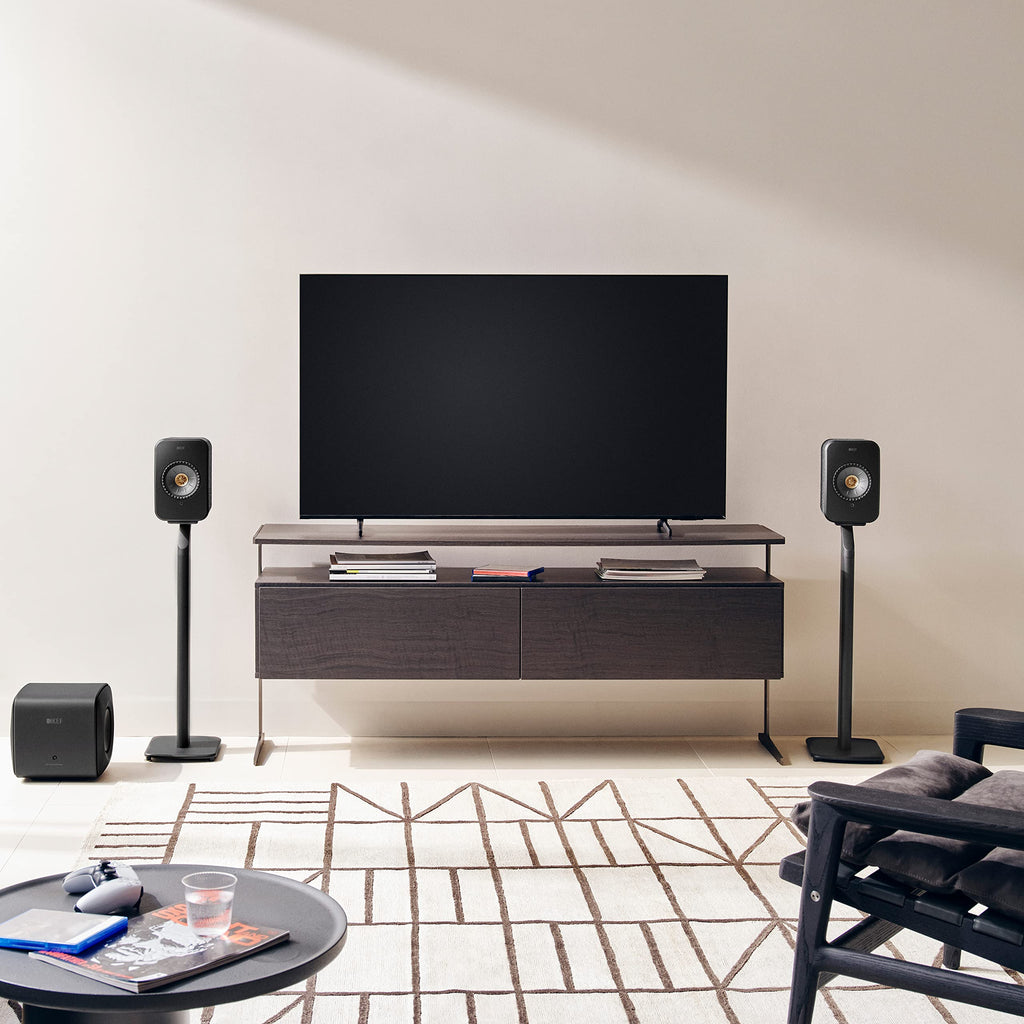 Carbon Black Wireless Bookshelf Speakers L505