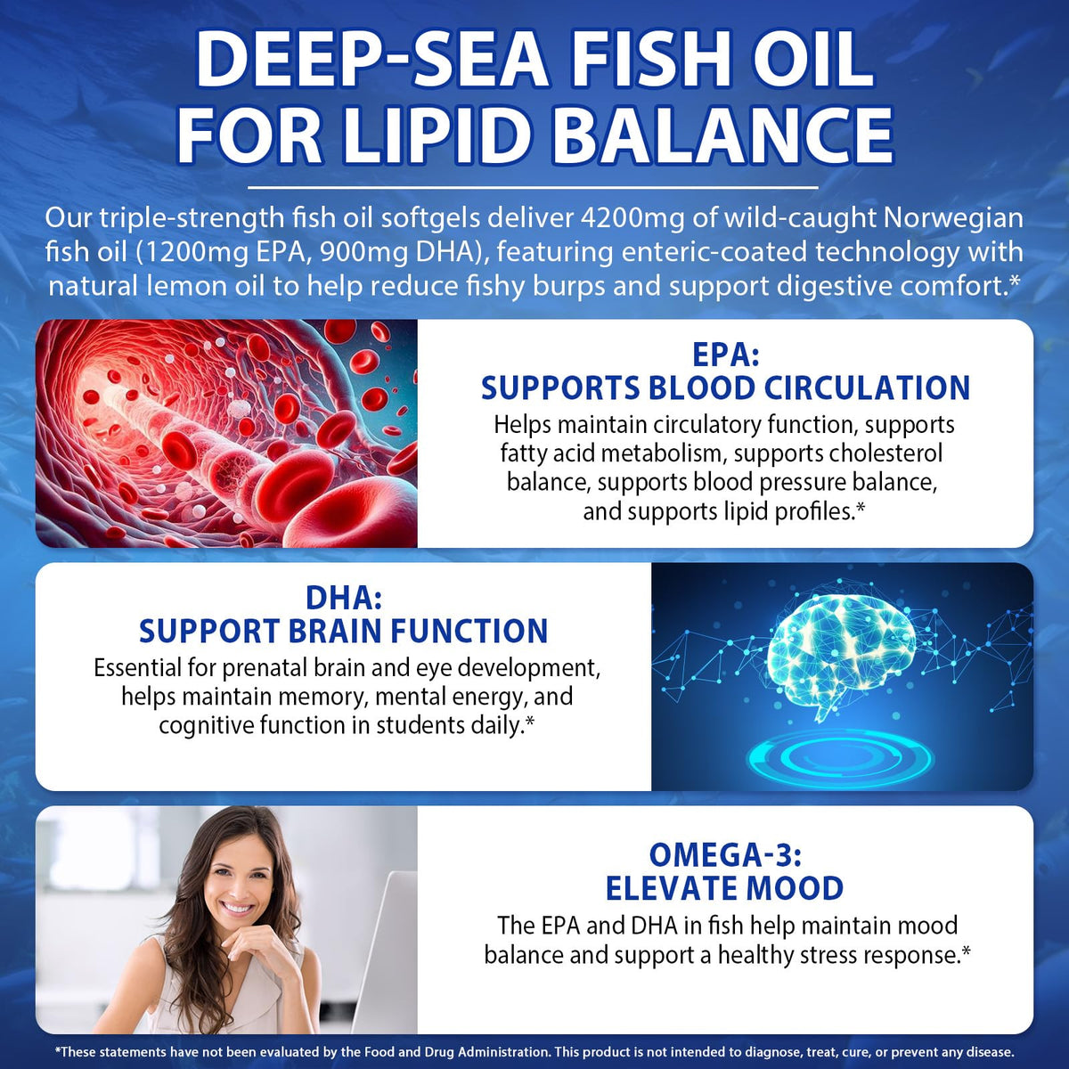 Omega 3 Fish Oil Softgels 4200mg 240 Softgels B404349