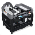 4 in 1 Foldable Pack and Play with Bassinet & Changing Table Y803870