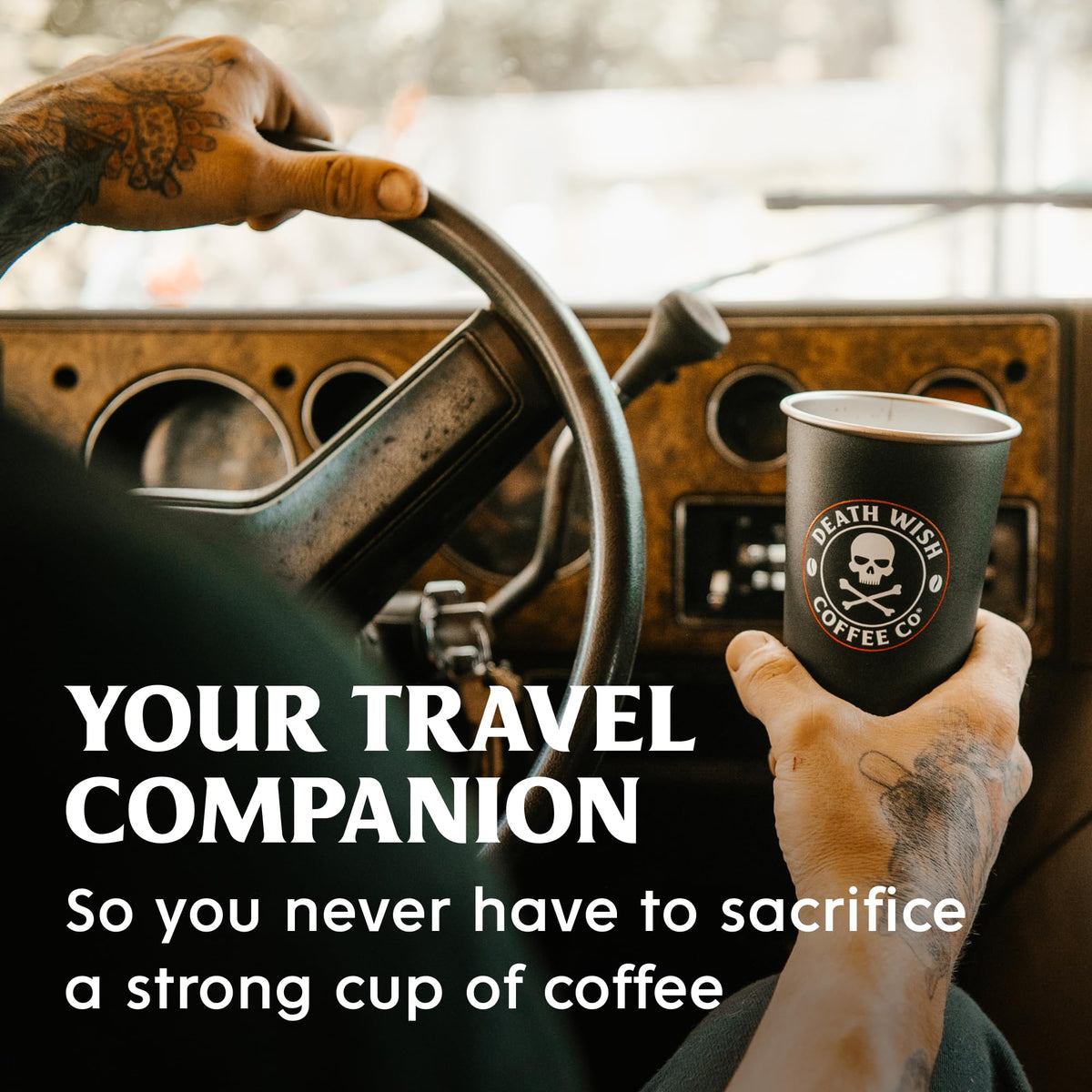 Instant Dark Roast Coffee Packets, 8 Count R545665