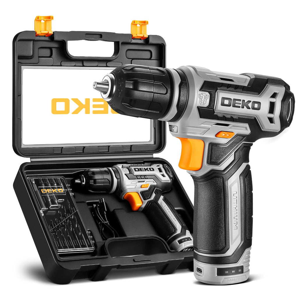 12V Cordless Drill Set with 3/8-inch Keyless Chuck M27839