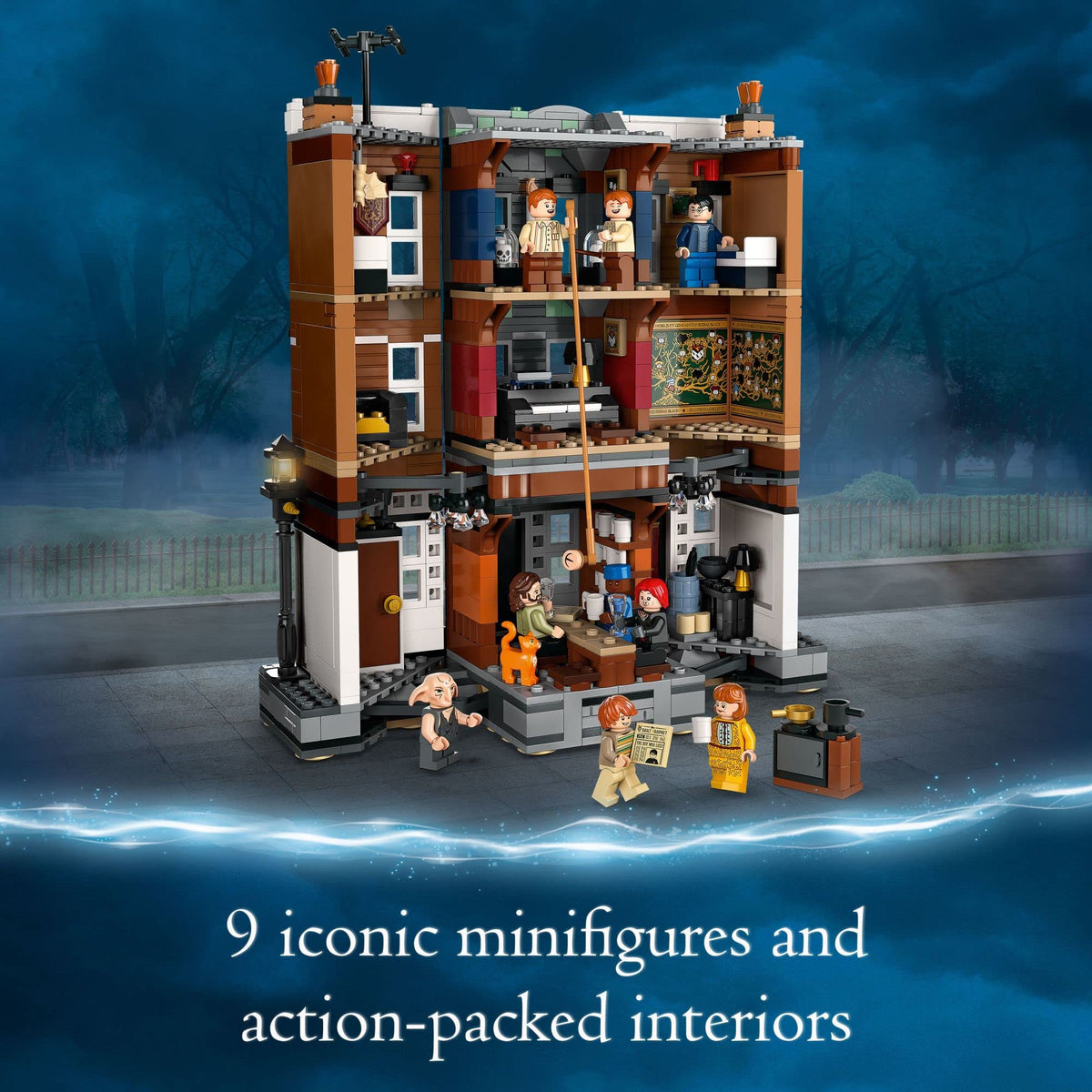 Building Set with 9 Minifigures H900440