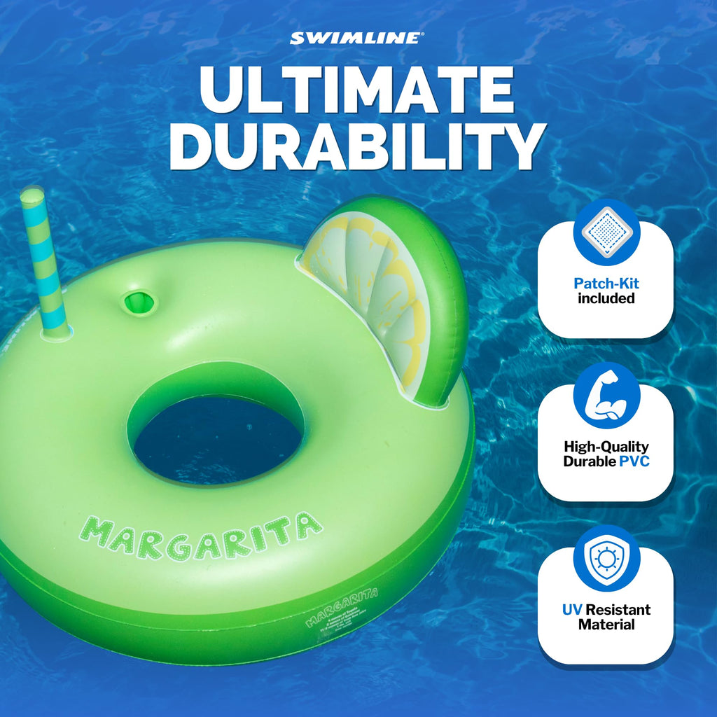 Inflatable Vinyl Pool Ring Q587