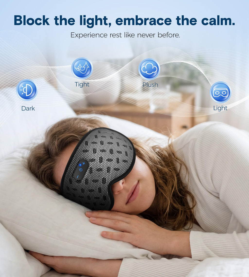 Bluetooth Cooling Weighted Sleep Mask I24519
