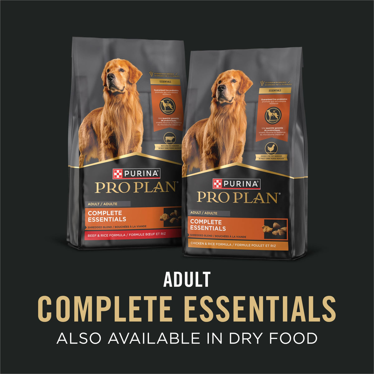 Wet Dog Food Variety Pack Chicken & Beef 12 13 oz Cans E468