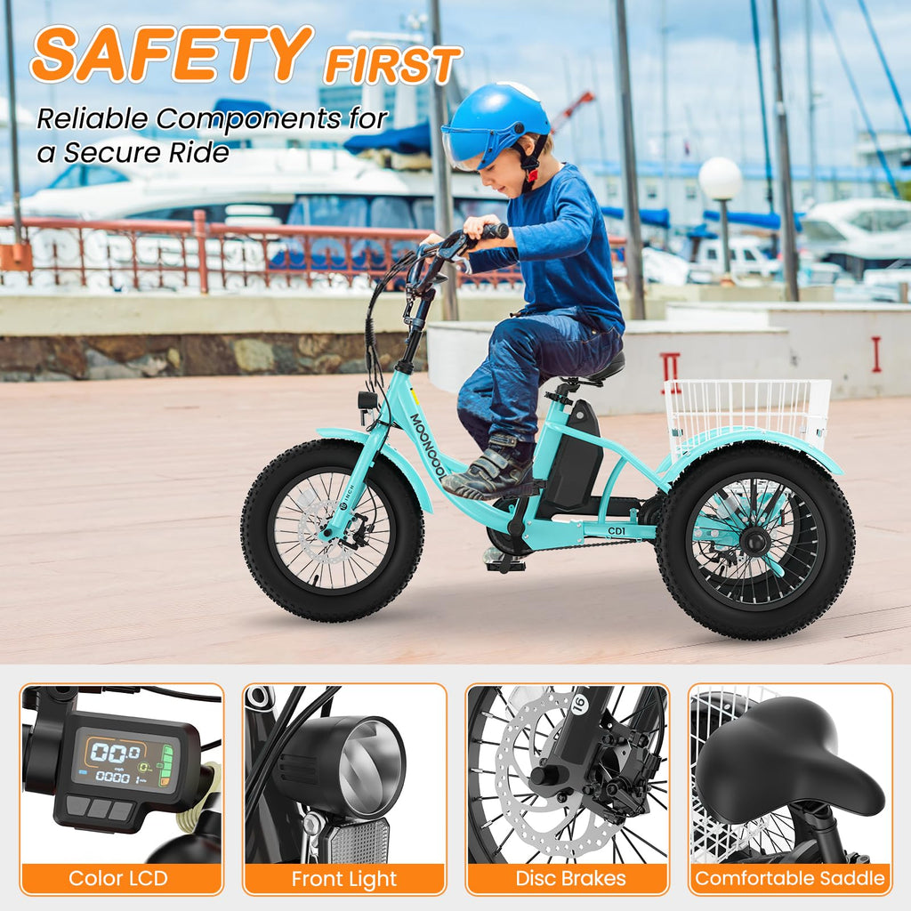 16 Inch Electric Tricycle X80686