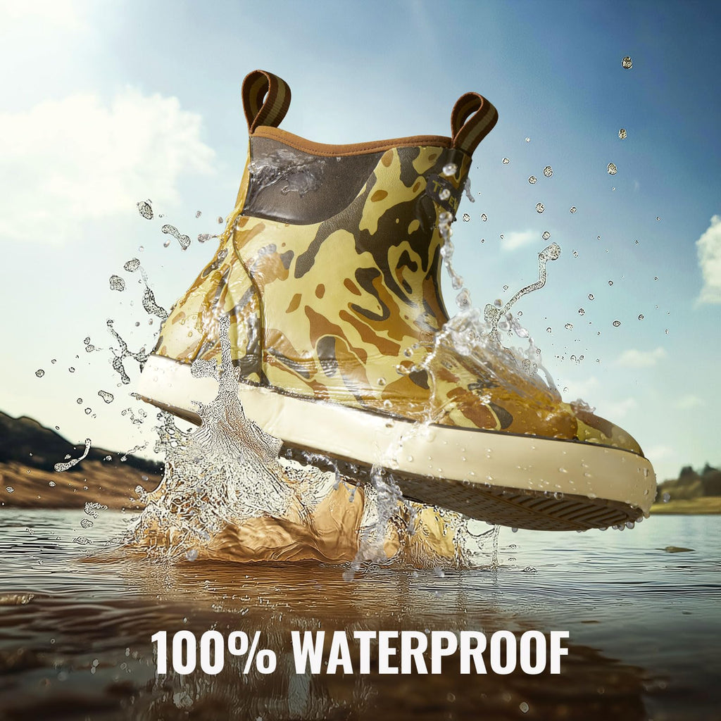 Waterproof Deck Boots W453