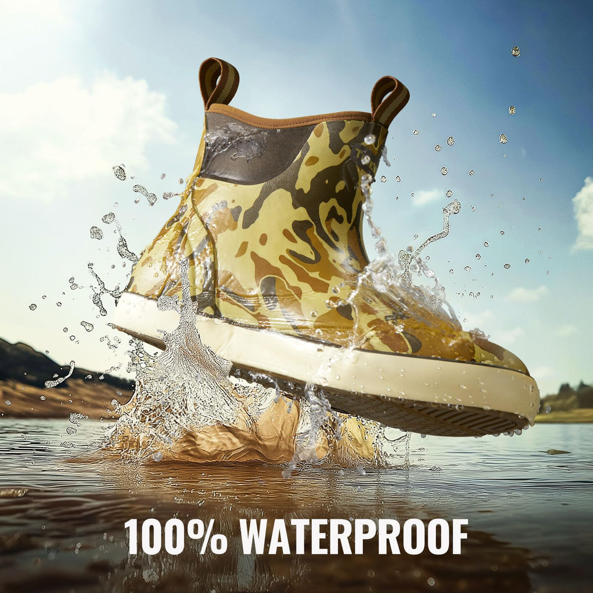 Waterproof Deck Boots W453