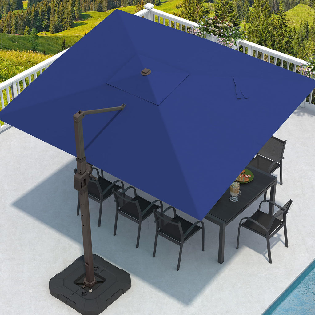 9' X 12' Rectangular Cantilever Patio Umbrella S17286