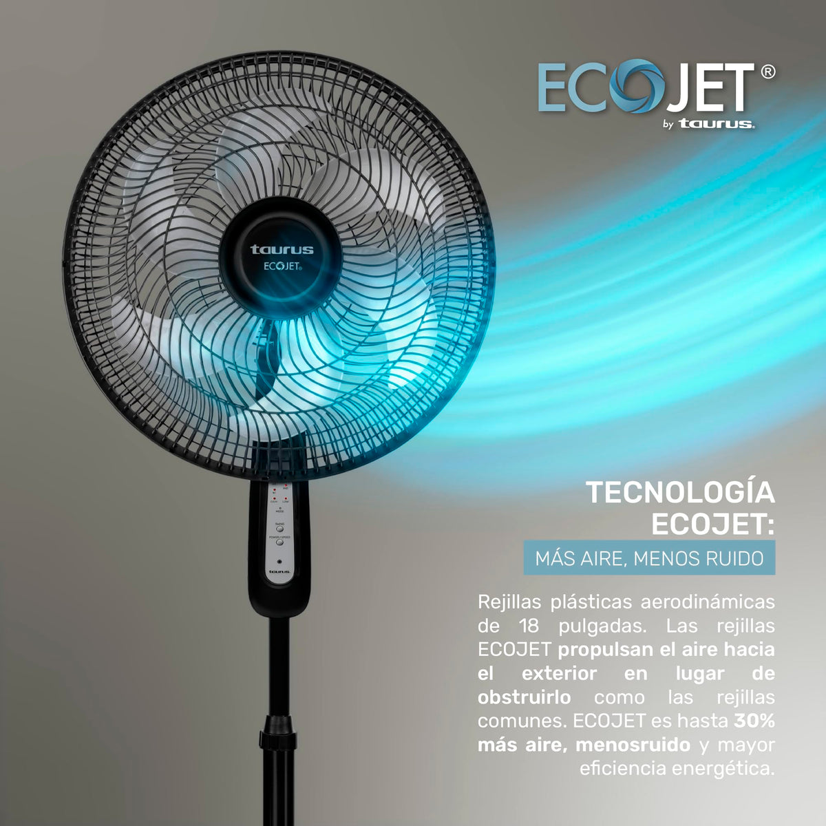 16" Oscillating Pedestal Fan with Remote L974508