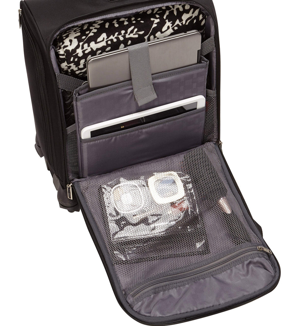 Underseat Carry-On Spinner With USB Port F798