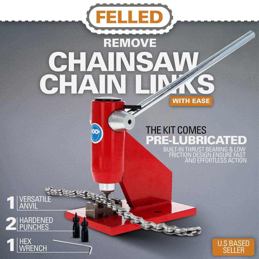 Chainsaw Chain Breaker and Rivet Tool Kit K6357